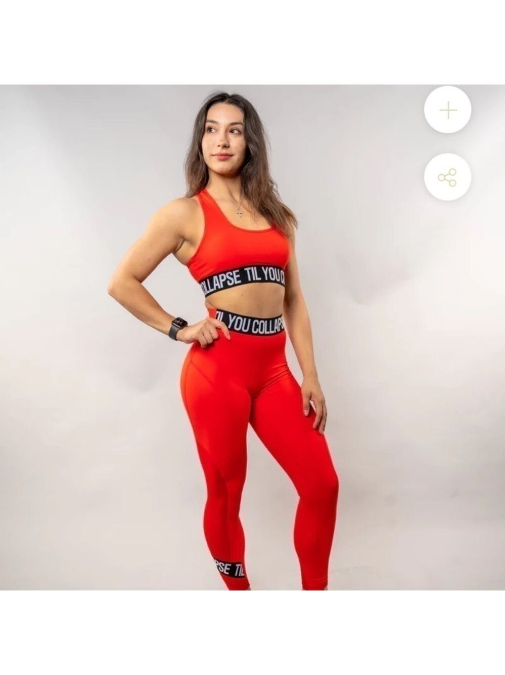 Effortless Branded Leggings Infrared- Buttery Soft/Second skin Feel! Women’s XS - Picture 11 of 11